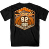 2022 Sturgis Motorcycle Rally SPB1029 Men’s 82nd Logo Black T Shirt