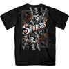 Hot Leathers SPB1072 Men’s Black 2023 Sturgis Gambler Short Sleeve T-Shirt
