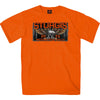 Hot Leathers SPB1083 Menâ€™s Orange Sturgis 2023 Main Street T-Shirt