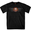 Hot Leathers SPB1090 Men’s Black 2023 Sturgis Rally Logo Double Sided T-Shirt