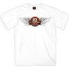 Hot Leathers SPB1093 Menâ€™s White 2023 Sturgis Rally Logo Double Sided T-Shirt