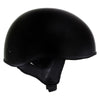 Hot Leathers T68-SP 'The O.G.' No Logo Flat Black DOT Unisex Half Helmet with MP7922FMSET Heated Balaclava Bundle