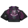 Hot Leathers VSM1063 Men's Black 'Blessed' Conceal and Carry Side Lace Leather Vest