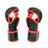 X-Fitness XF2001 7 oz MMA Hybrid Sparring Gloves-BLK/RED