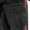 NexGen Ladies XS5001 Black and Red Water Proof Rain Suit with Reflective Piping