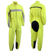 NexGen Men’s XS5004 Yellow Hi-Viz Water Proof Rain Suit with Reflective Panels
