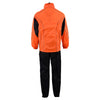 NexGen Men’s XS5020 Orange and Black Hooded Hi Visibility Water Proof Rain Suit with Reflective Piping