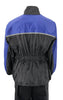 NexGen Ladies XS5031 Blue and Black Water Proof Rain Suit with Cinch Sides