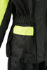 NexGen Ladies XS5031 Yellow and Black Hi-Viz Water Proof Rain Suit with Cinch Sides