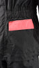 NexGen Ladies XS5031 Pink and Black Water Proof Rain Suit with Cinch Sides