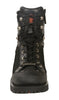 Milwaukee Leather Men's 6" Side Zipper Boot - HighwayLeather