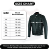 Tall vented racer leather motorcycle jacket- (longer sleeve & back length) - HighwayLeather