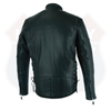 Tall vented racer leather motorcycle jacket- (longer sleeve & back   length) - HighwayLeather