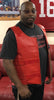 RED BULLET PROOF LEATHER VEST - HighwayLeather