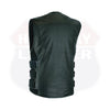 Swat Team bullet proof style Biker club Leather Vest-Police vest - HighwayLeather