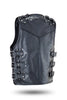 Highway Leather Heavy Metal Rocker Biker Waistcoat Motorcycle Vest - HighwayLeather