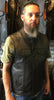 Outlaw Leather Club Vest Zipper/Snap Inside Gun Pockets - HighwayLeather