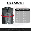 Heavy Metal Rocker Braid Waistcoat Motorcycle Vest SKU # HL11751 - HighwayLeather