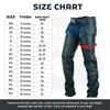 Basic Classic Style Leather Motorcycle Chap for Motorcycle Riding Plain Easy Fit - HighwayLeather