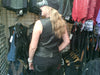 Women's Zip up Leather Vest - HighwayLeather