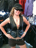 Women's Zip up Leather Vest - HighwayLeather