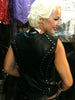 Harley Rivet design back zipper leather vest - HighwayLeather
