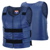 Navy Blue bulletproof leather vest - Women/Ladies Shade # 48 - HighwayLeather