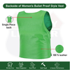 Green bulletproof leather vest - Women/Ladies - HighwayLeather