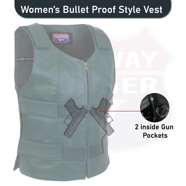HL14945Hunter H-GREEN Green Emerald Green Women Bullet Proof