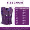 WOMEN PURPLE BULLET PROOF LEATHER VEST - PURPLE Shade # 53 - HighwayLeather