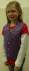 Purple Leather Kids Vest - HighwayLeather