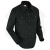 Biker Denim Club Style Anarchy Twill Shirt Conceal Carry Gun pocket SKU#21403 - HighwayLeather