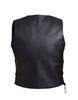 Men's Highway Hawk Motorcycle Leather 10-Pocket Vest - HighwayLeather