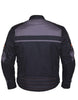 Men's Revolution Gear 2-tone Nylon Motorcycle Jacket - HighwayLeather