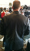 Tall vented racer leather motorcycle jacket- (longer sleeve & back length) - HighwayLeather