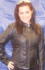 Women accentuating euro motorcycle scooter jacket - HighwayLeather