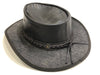 New Vintage Distressed Leather Hat Cowboy Western Style Hat #80130 - HighwayLeather