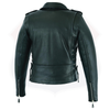 Basic MC leather jacket for women - HighwayLeather