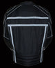 Men's Vented Textile Jacket w/ High Visibility Reflective - HighwayLeather