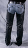 SHOTGUN CHAP, LEGGING CHAP, NO BELT CHAP, SNAP BELT CHAP - HighwayLeather