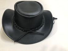 New Australian Cowboy Vintage Wild West Outback Bush Hat Genuine Leather Braided #80121 - HighwayLeather