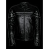 Men's Sporty Scooter Crossover Jacket - HighwayLeather