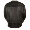 Men's Side Stretch Vented Scooter Jacket - HighwayLeather