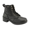 Kids Lace to Toe Side Zipper Entry Biker Boot - HighwayLeather