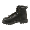 Women's Lace to Toe Boot W/Side Zipper - HighwayLeather