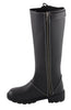 Women's 17" Lace Side Boot W/ Contrast Stitching - HighwayLeather
