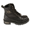 Men's 8 Inch Classic Logger Boot-Wide - HighwayLeather