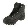 BAZALT-MBM9129ST-Men's Black Water & Frost Proof Leather Boots W/ Composite Toe-BLK-7 - HighwayLeather