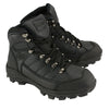 BAZALT-MBM9129ST-Men's Black Water & Frost Proof Leather Boots W/ Composite Toe-BLK-7 - HighwayLeather