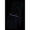 Men's Waterproof Gauntlet Glove w/ Flex Knuckle & Reflective Trim Touch Screen Fingers - HighwayLeather